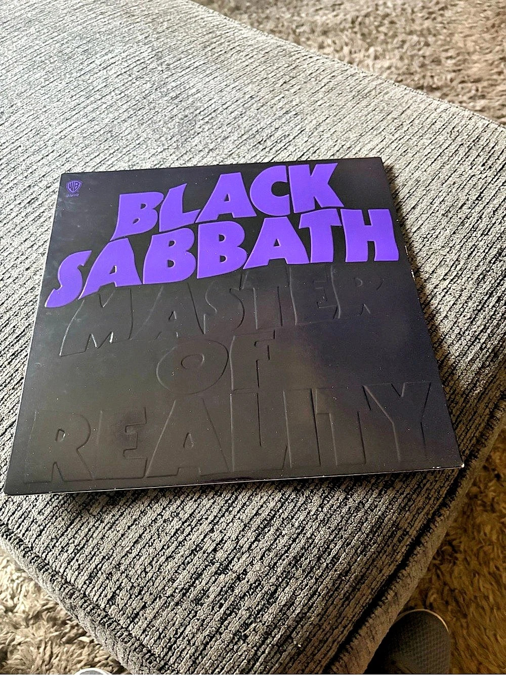 Warner Bros. Black Sabbath. Vinyl Record Black Purple